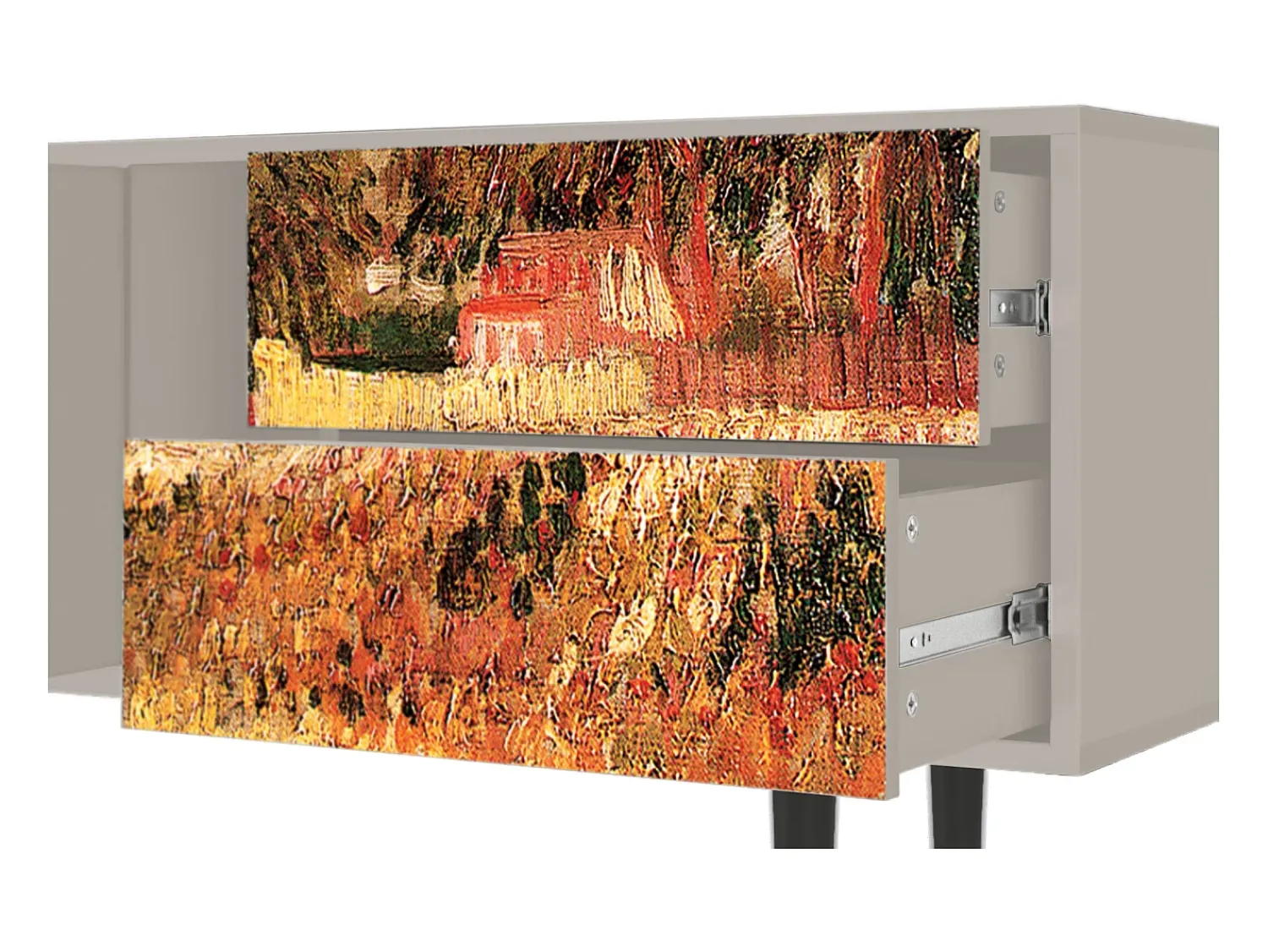 Mueble de TV - 170х69х48 cm - T1 - The Banks, Areia^ Móvel De Tv