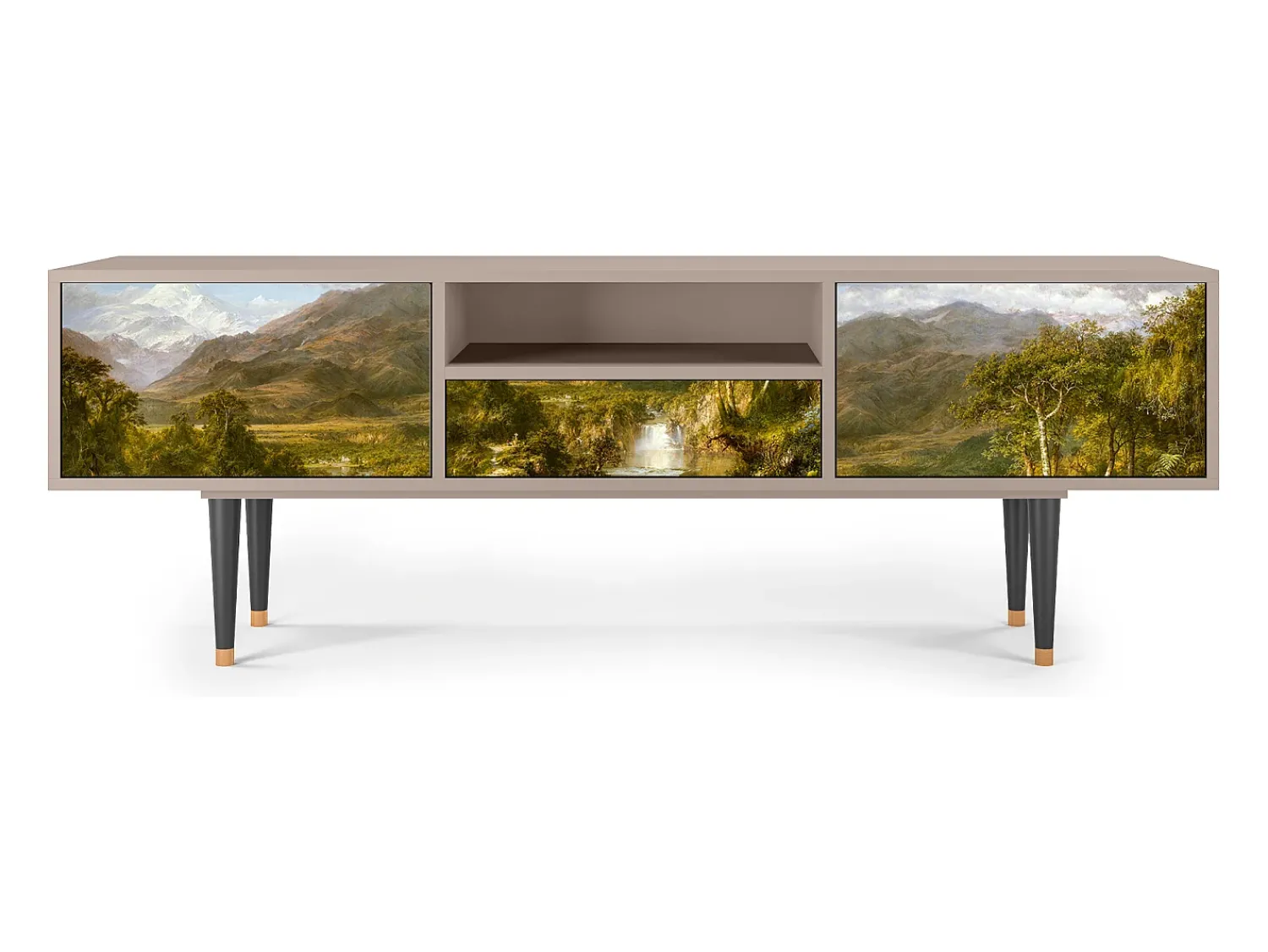 Mueble de TV - 170х59х41 cm - T6 - The Heart of the Andes , Latte^ Móvel De Tv