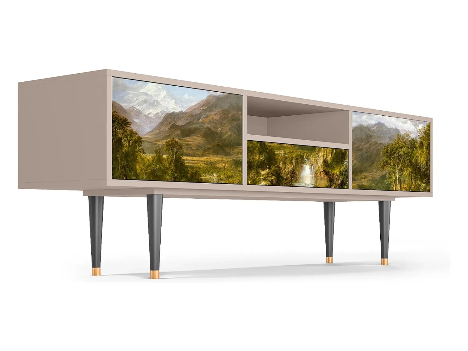 Mueble de TV - 170х59х41 cm - T6 - The Heart of the Andes , Latte^ Móvel De Tv