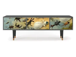 Móvel De Tv* Mueble de TV - 170х59х48 cm - T4 - The Garden by Bosch, Antracite Cinza antracite