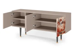 Sale Mueble de TV - 150х69х41 cm - T5 - The City Rises, Latte Bege