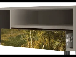 Móvel De Tv| Mueble de TV - 115х59х48 cm - T3 - The Heart of the Andes , Areia Bege