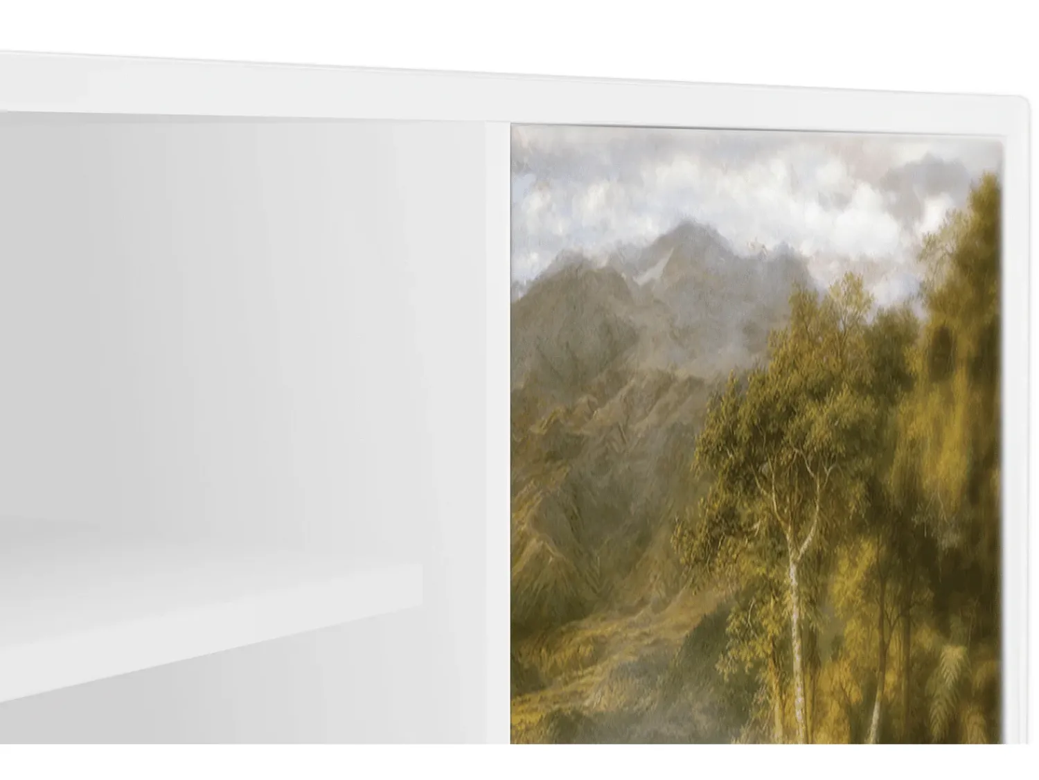 Móvel De Tv| Mueble de TV - 170х69х48 cm - T2 - The Heart of the Andes , Branco Bege