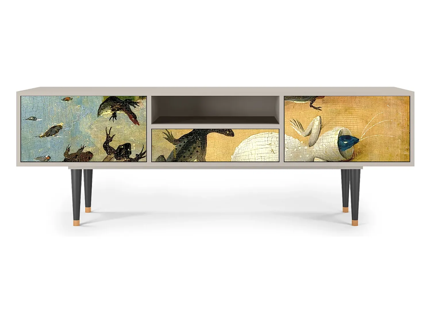 Móvel De Tv* Mueble de TV - 170х59х41 cm - T6 - The Garden by Bosch, Areia Bege