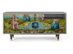 Hot Mueble de TV - 125х56х41 cm - T7 - The Garden 2 by Bosch, Cinza Cinzento