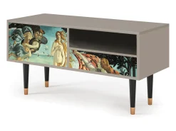 Móvel De Tv| Mueble de TV - 115х59х48 cm - T3 - The Birth of Venus, Areia Bege