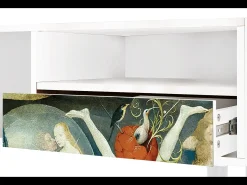 Móvel De Tv* Mueble de TV - 115х59х48 cm - T3 - The Garden Of by Bosch, Branco Bege