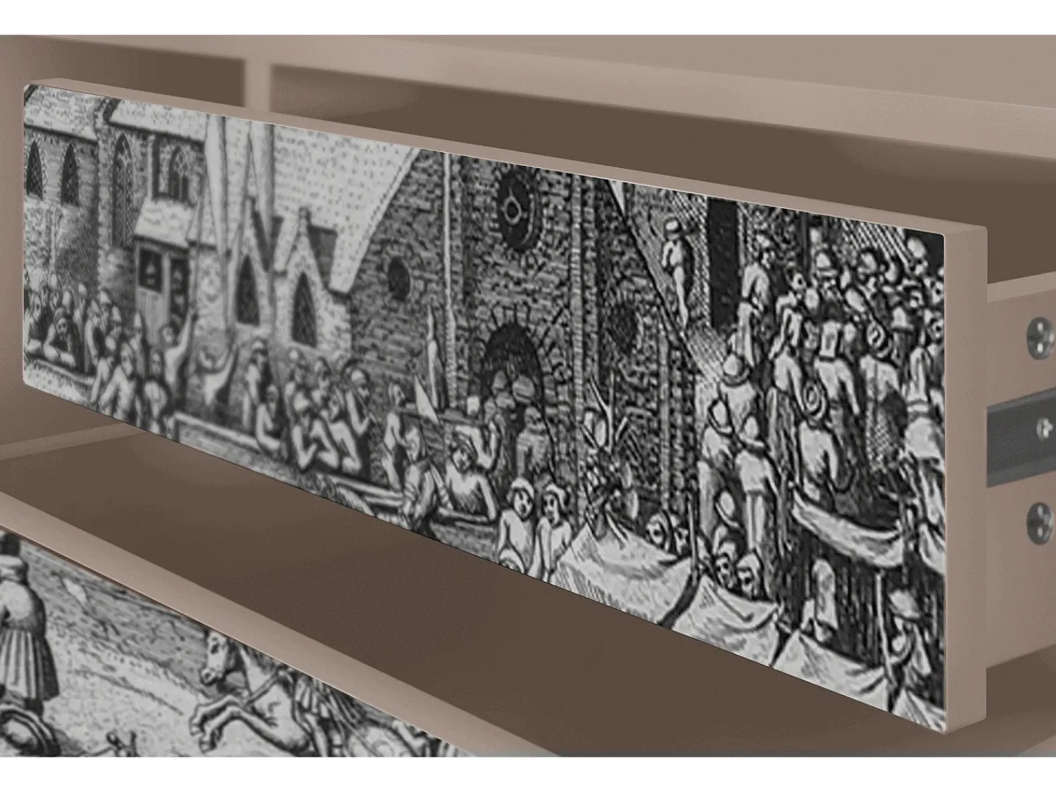 Mueble de TV - 170х59х48 cm - T4 - The Festival of Saint, Latte^ Móvel De Tv