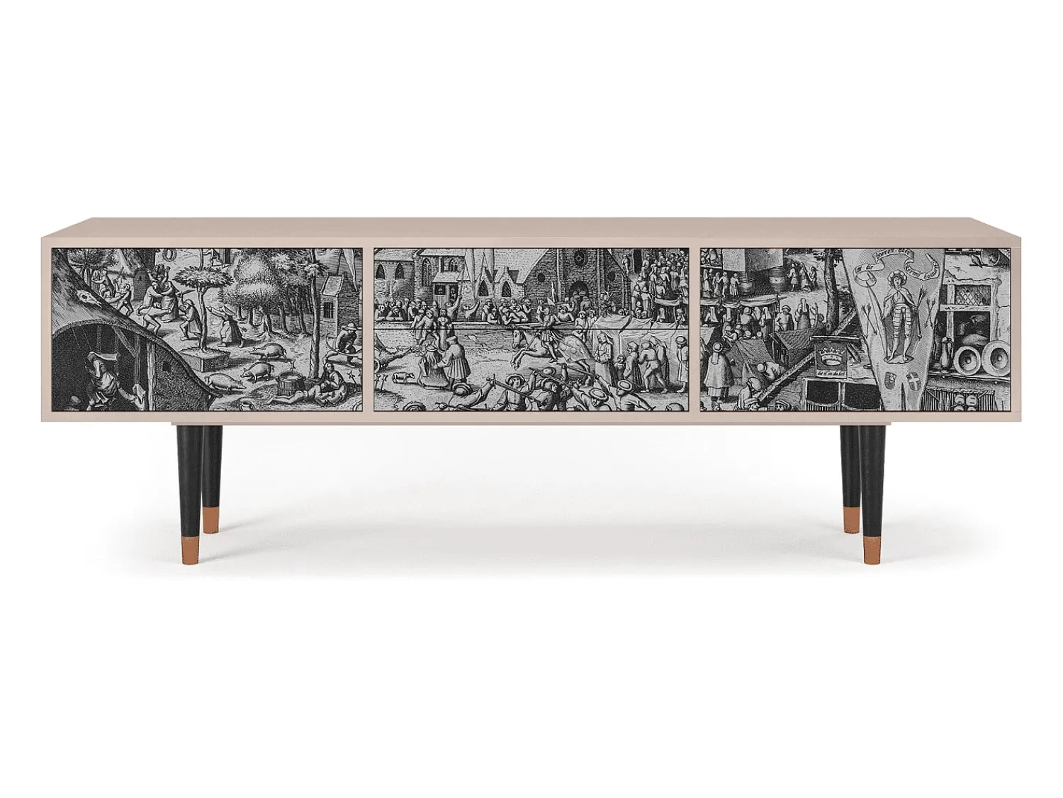 Mueble de TV - 170х59х48 cm - T4 - The Festival of Saint, Latte^ Móvel De Tv