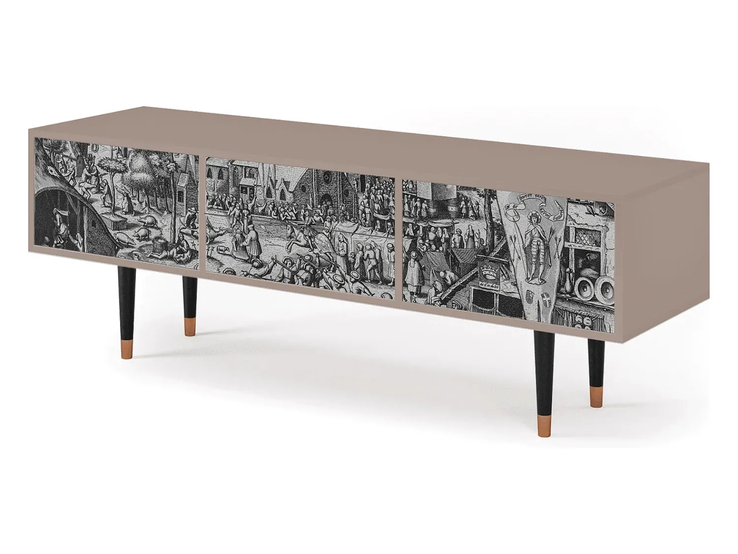 Mueble de TV - 170х59х48 cm - T4 - The Festival of Saint, Latte^ Móvel De Tv