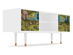 Mueble de TV - 170х69х48 cm - T2 - The Garden 2 by Bosch, Branco^ Móvel De Tv