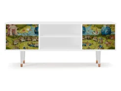 Mueble de TV - 170х69х48 cm - T2 - The Garden 2 by Bosch, Branco^ Móvel De Tv