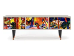 Mueble de TV - 170х59х48 cm - T4 - The Turning Road, Areia^ Móvel De Tv