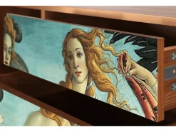 Mueble de TV - 170х59х48 cm - T4 - The Birth of Venus, Nogueira^ Móvel De Tv