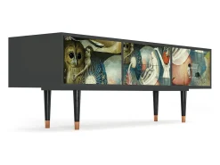 Hot Mueble de TV - 170х59х48 cm - T4 - The Garden Of by Bosch, Antracite Cinza antracite