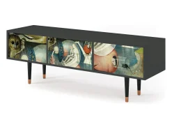 Hot Mueble de TV - 170х59х48 cm - T4 - The Garden Of by Bosch, Antracite Cinza antracite