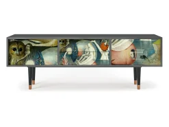 Hot Mueble de TV - 170х59х48 cm - T4 - The Garden Of by Bosch, Antracite Cinza antracite
