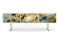 Móvel De Tv* Mueble de TV - 170х59х48 cm - T4 - The Garden by Bosch, Branco Bege