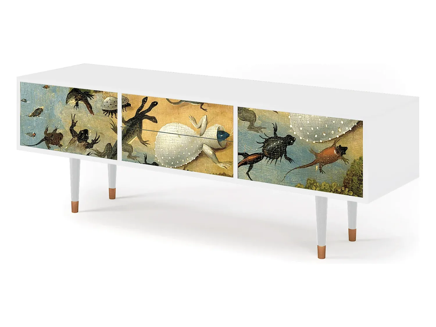 Móvel De Tv* Mueble de TV - 170х59х48 cm - T4 - The Garden by Bosch, Branco Bege