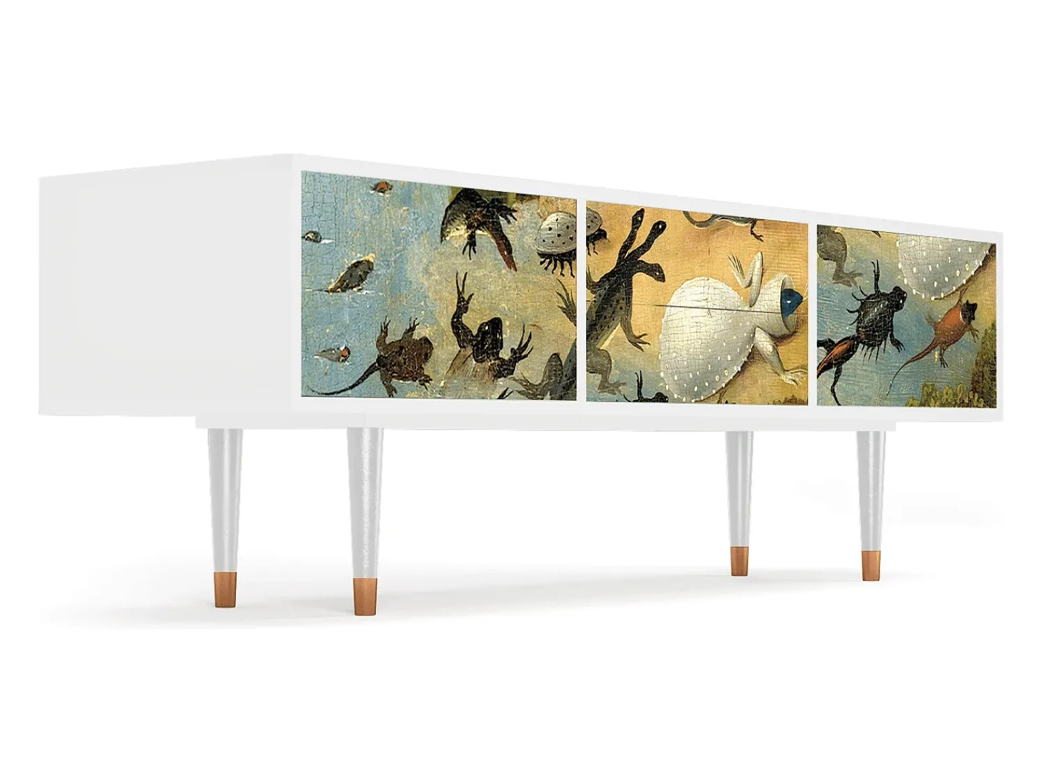 Móvel De Tv* Mueble de TV - 170х59х48 cm - T4 - The Garden by Bosch, Branco Bege