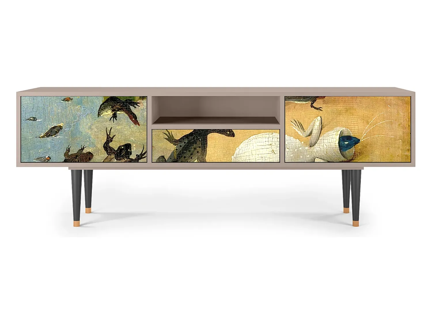 Mueble de TV - 170х59х41 cm - T6 - The Garden by Bosch, Latte^ Móvel De Tv