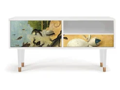 Mueble de TV - 115х59х48 cm - T3 - The Garden by Bosch, Branco^ Móvel De Tv