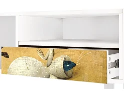 Mueble de TV - 115х59х48 cm - T3 - The Garden by Bosch, Branco^ Móvel De Tv