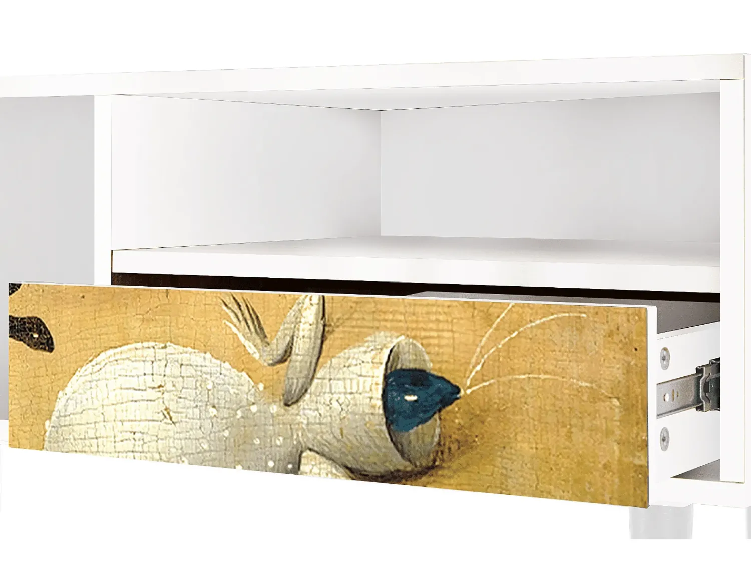 Mueble de TV - 115х59х48 cm - T3 - The Garden by Bosch, Branco^ Móvel De Tv