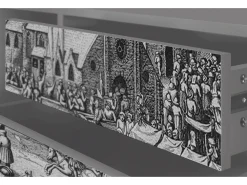 Mueble de TV - 170х59х48 cm - T4 - The Festival of Saint, Cinza^ Móvel De Tv