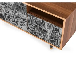 Móvel De Tv* Mueble de TV - 125х56х41 cm - T7 - The Festival of Saint, Nogueira Castanho