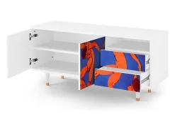 Mueble de TV - 125х56х41 cm - T7 - The Dance by Matisse , Branco^ Móvel De Tv
