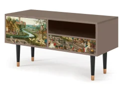 Mueble de TV - 115х59х48 cm - T3 - The Younger - Spring, Latte^ Móvel De Tv