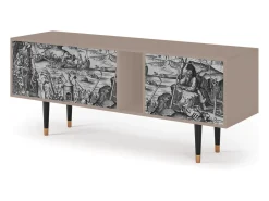 Móvel De Tv| Mueble de TV - 170х69х48 cm - T1 - The Temptation, Latte Bege