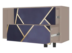 Móvel De Tv| Mueble de TV - 170х69х48 cm - T1 - The Amethyst, Latte Bege