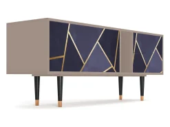 Móvel De Tv| Mueble de TV - 170х69х48 cm - T1 - The Amethyst, Latte Bege