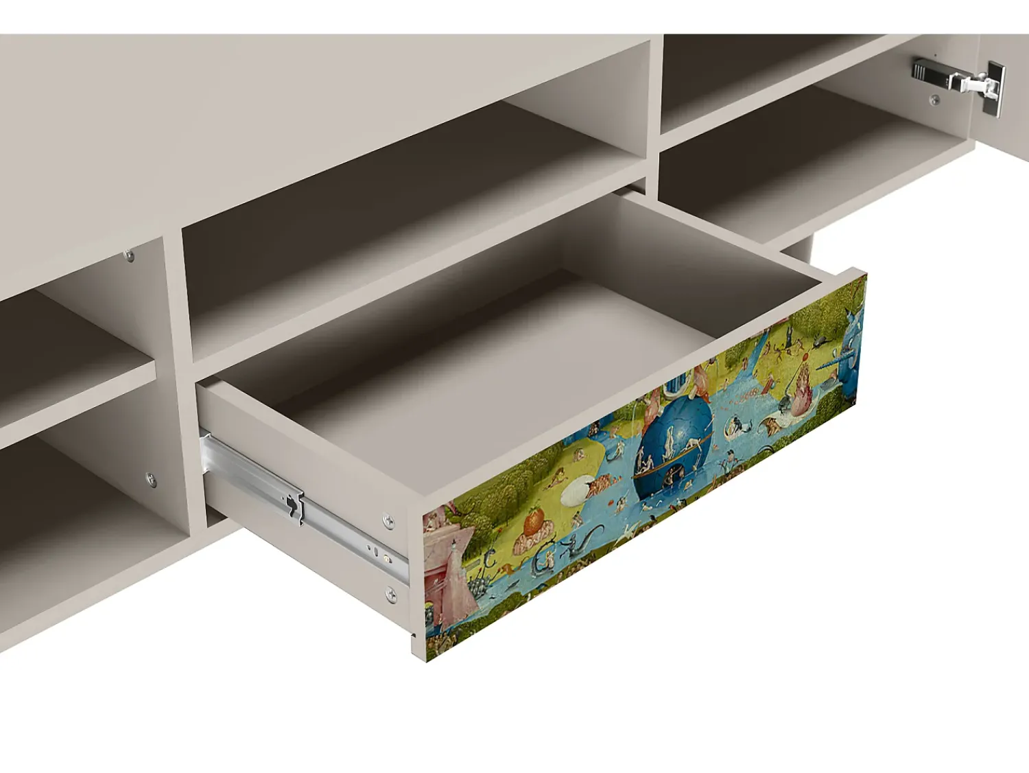 Móvel De Tv| Mueble de TV - 170х59х41 cm - T6 - The Garden 2 by Bosch, Areia Bege