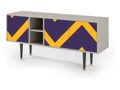 Móvel De Tv* Mueble de TV - 150х69х41 cm - T5 - The Brightest Way, Areia Bege