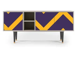 Móvel De Tv* Mueble de TV - 150х69х41 cm - T5 - The Brightest Way, Areia Bege