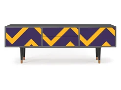 Mueble de TV - 170х59х48 cm - T4 - The Brightest Way, Antracite^ Móvel De Tv