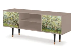 Móvel De Tv* Mueble de TV - 170х69х48 cm - T2 - The Branco Orchard, Latte Bege