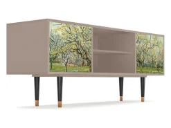 Móvel De Tv* Mueble de TV - 170х69х48 cm - T2 - The Branco Orchard, Latte Bege