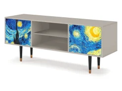 Hot Mueble de TV - 170х69х48 cm - T2 - The Starry Night , Areia Bege