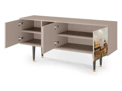 Móvel De Tv| Mueble de TV - 150х69х41 cm - T5 - The Bucintoro, Latte Bege