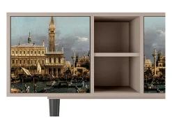Móvel De Tv| Mueble de TV - 150х69х41 cm - T5 - The Bucintoro, Latte Bege