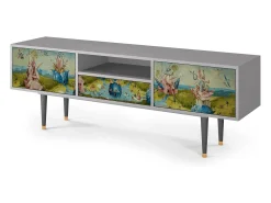 Móvel De Tv* Mueble de TV - 170х59х41 cm - T6 - The Garden 2 by Bosch, Cinza Cinzento