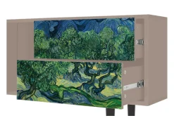 Móvel De Tv| Mueble de TV - 170х69х48 cm - T1 - The Oil Trees, Latte Bege