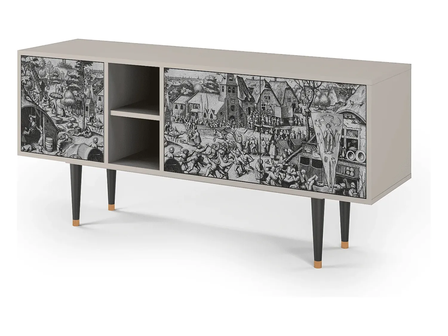Mueble de TV - 150х69х41 cm - T5 - The Festival of Saint, Areia^ Móvel De Tv