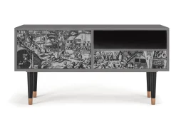 Móvel De Tv* Mueble de TV - 115х59х48 cm - T3 - The Festival of Saint, Areia Bege