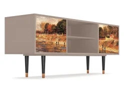 Móvel De Tv| Mueble de TV - 170х69х48 cm - T2 - The Banks, Latte Bege
