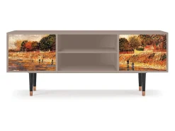 Móvel De Tv| Mueble de TV - 170х69х48 cm - T2 - The Banks, Latte Bege